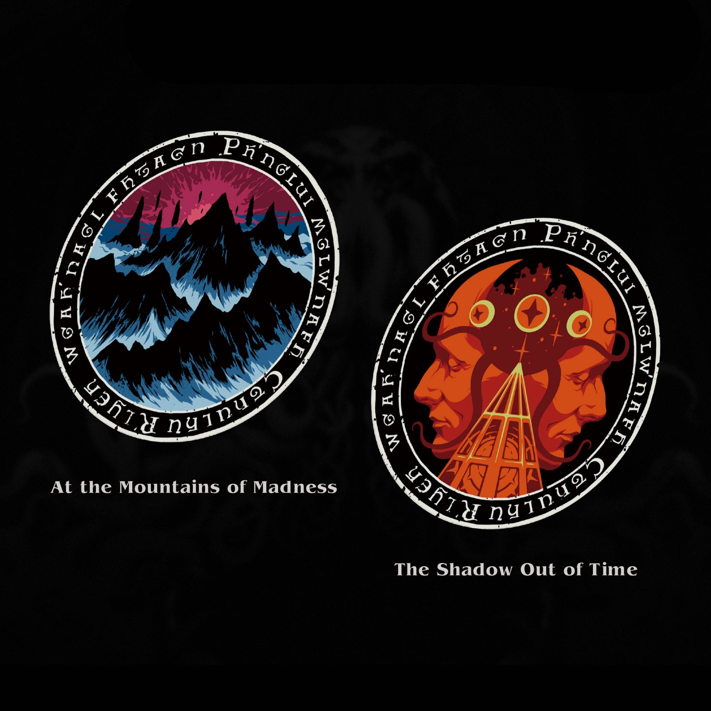 Pages on Glue Cthulhu Mythos PVC Vinyl Stickers