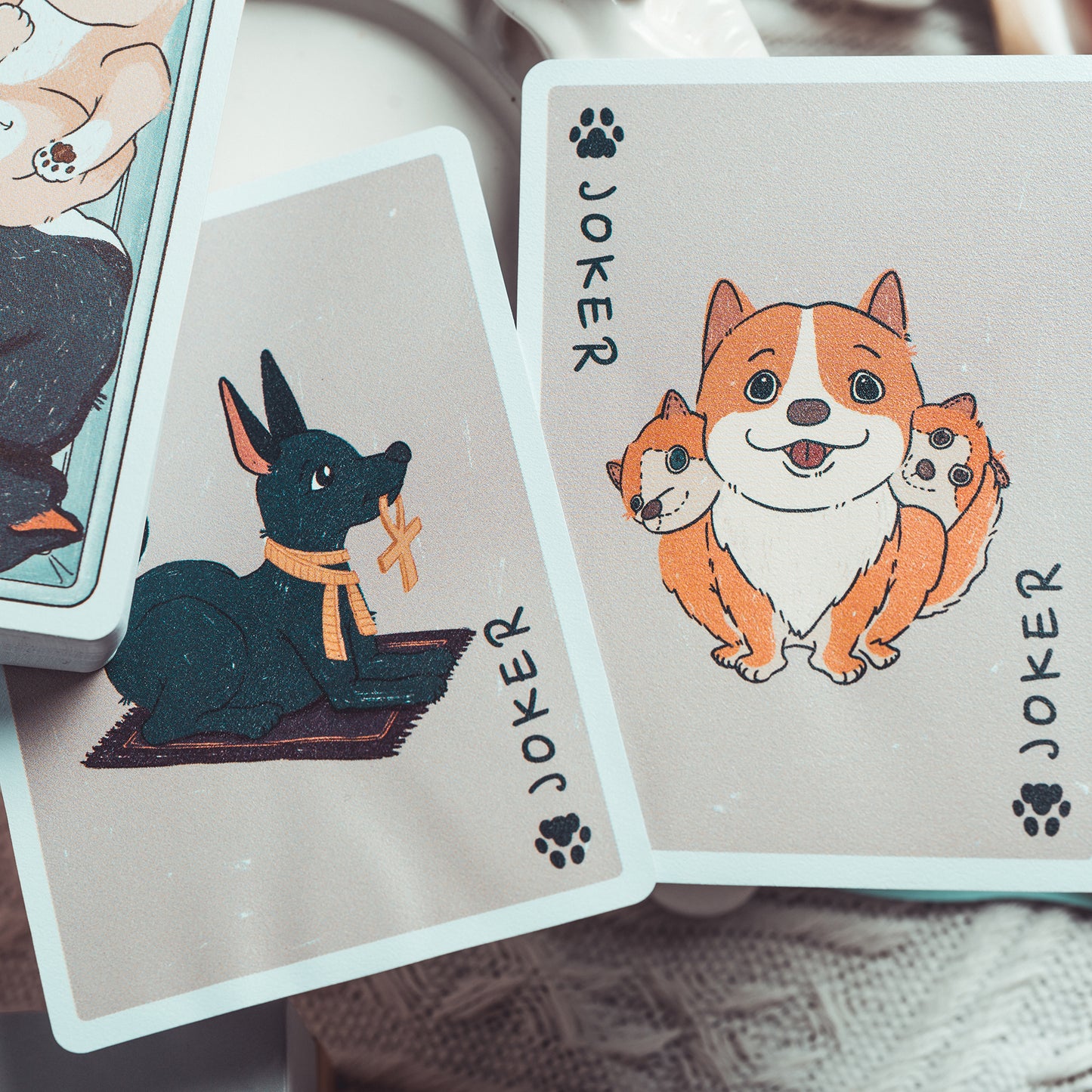 Naughty Dog & Liquid Cat Playing Cards