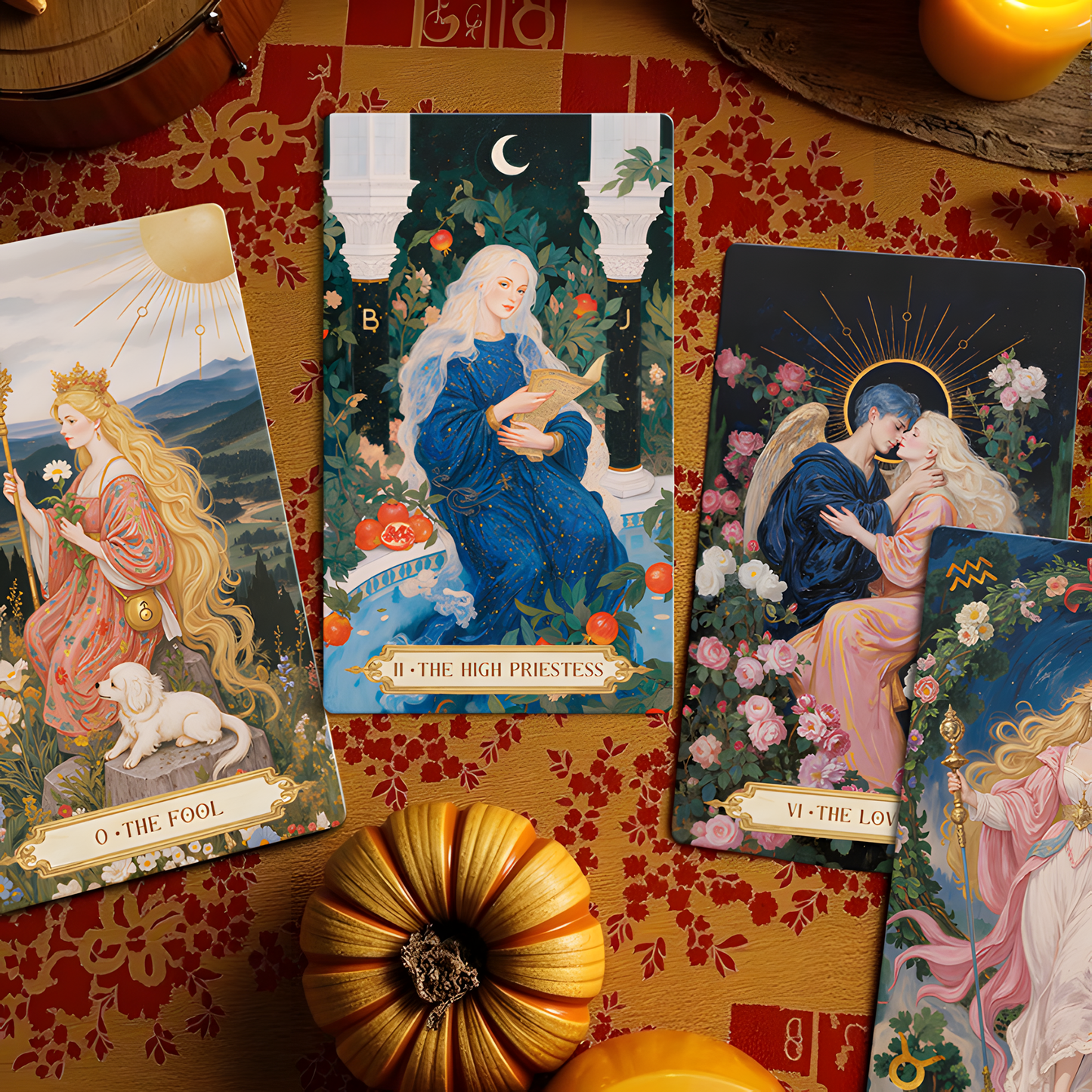 Moonshadow Floral Vow Tarot