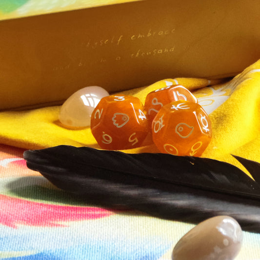 Uno with the Sun D12 Astrology Dice