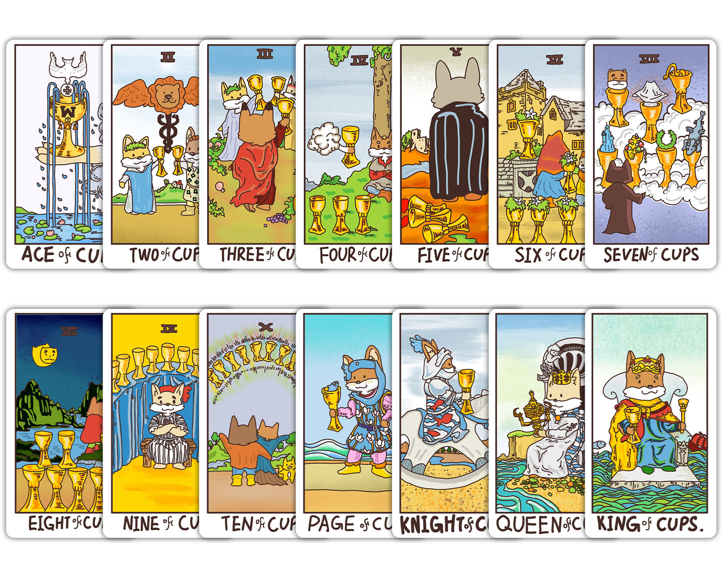 Fox Fairy Goddess Tarot