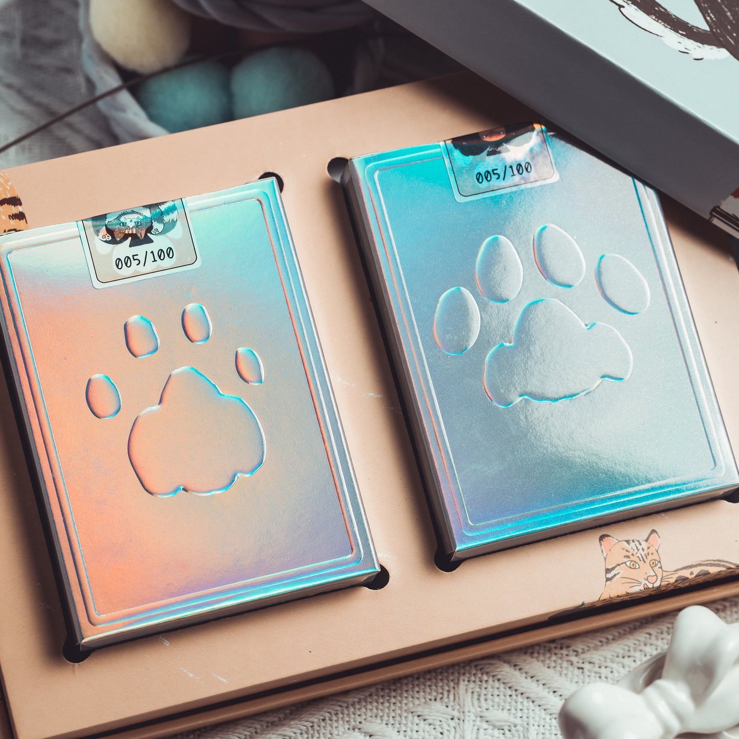 Naughty Dog & Liquid Cat Playing Cards