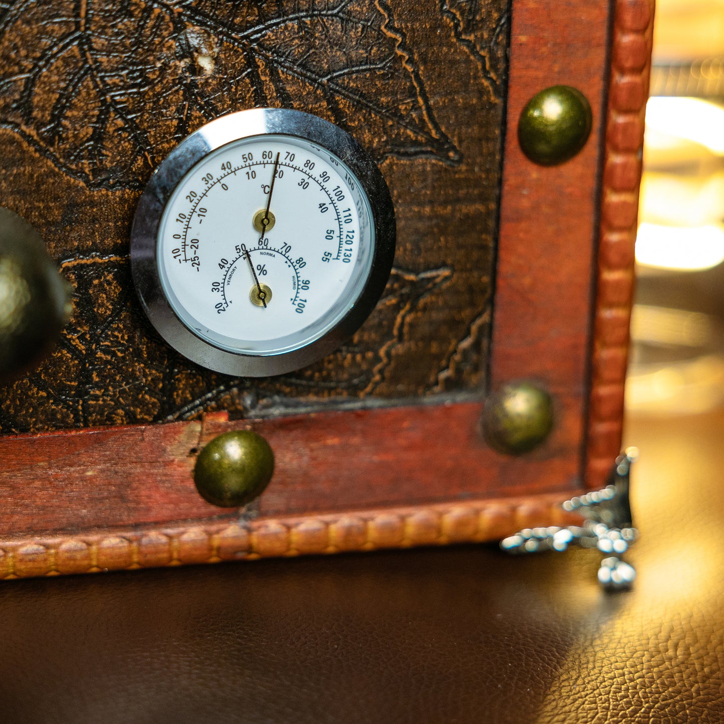 "Matchbox" Handcrafted Steampunk Backpack with Gauges & Lights