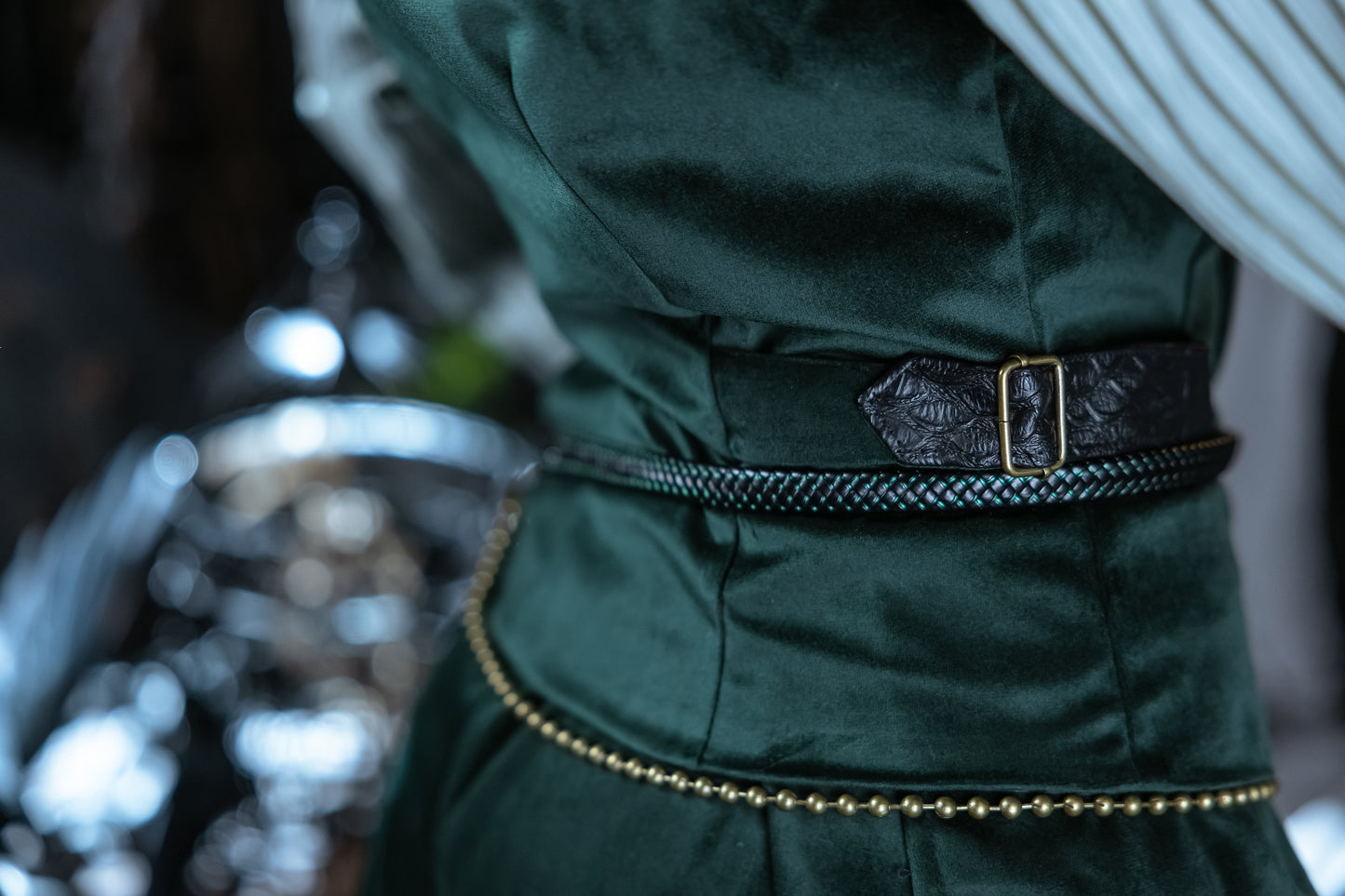 Lord of Mysteries Amon Series Handcrafted Steampunk Waist Chain
