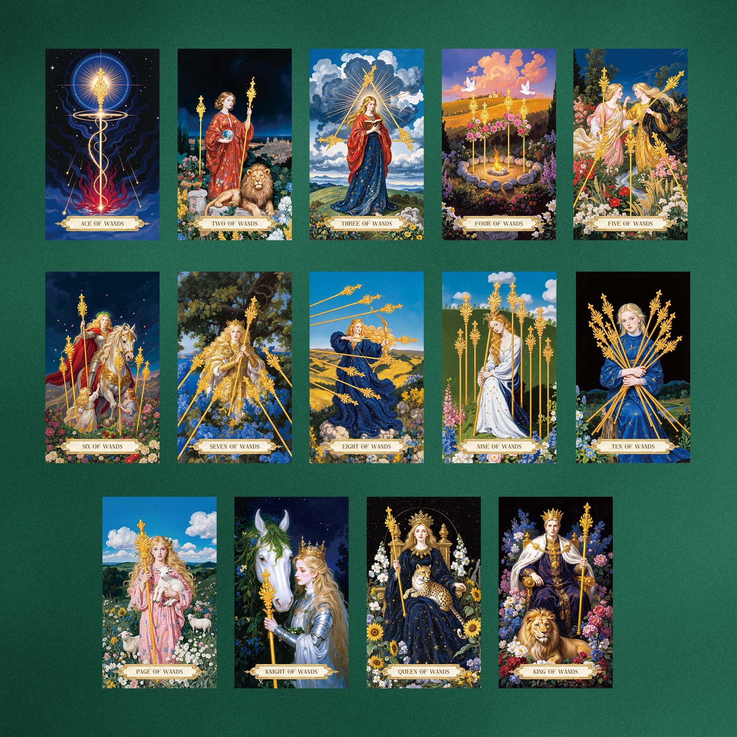Moonshadow Floral Vow Tarot
