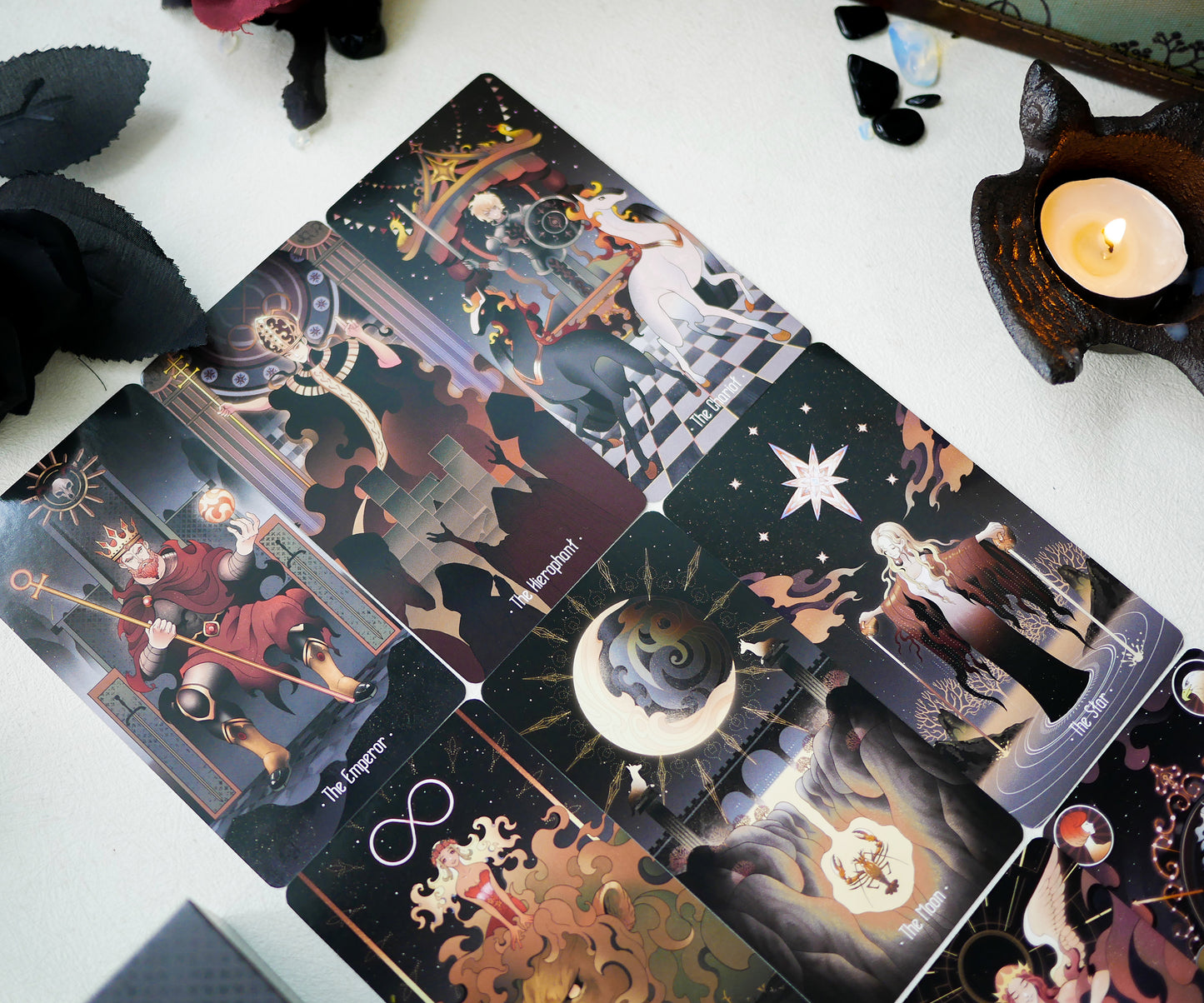Stars Lighting Up the Night Tarot