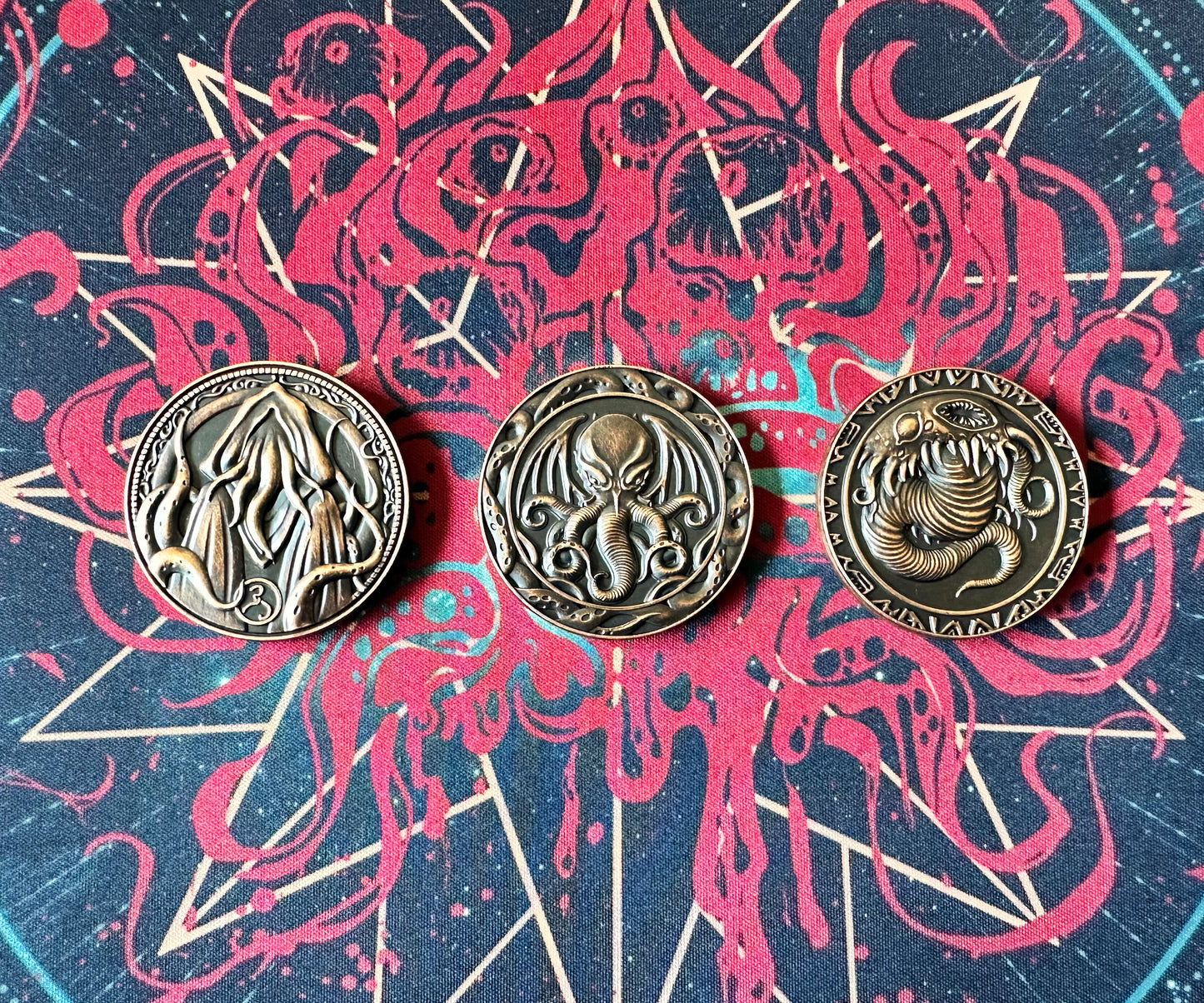 The Hymn to Cthulhu Collectible Metal Coins