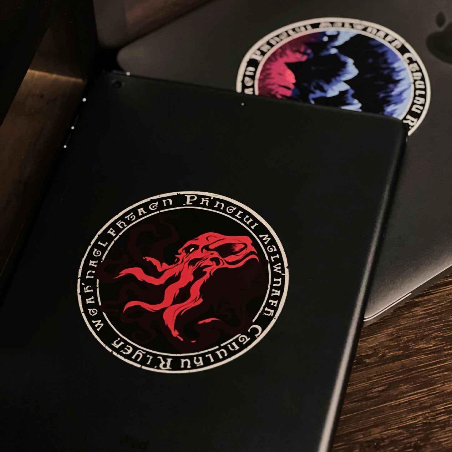 Pages on Glue Cthulhu Mythos PVC Vinyl Stickers