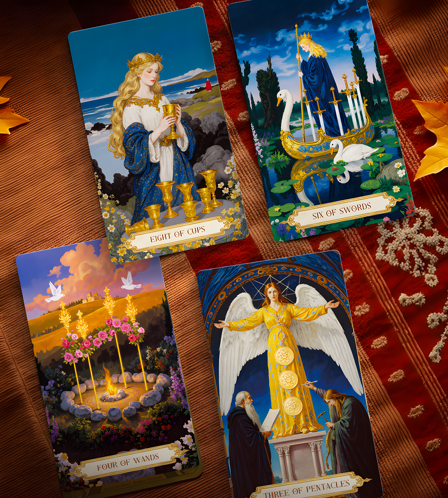 Moonshadow Floral Vow Tarot