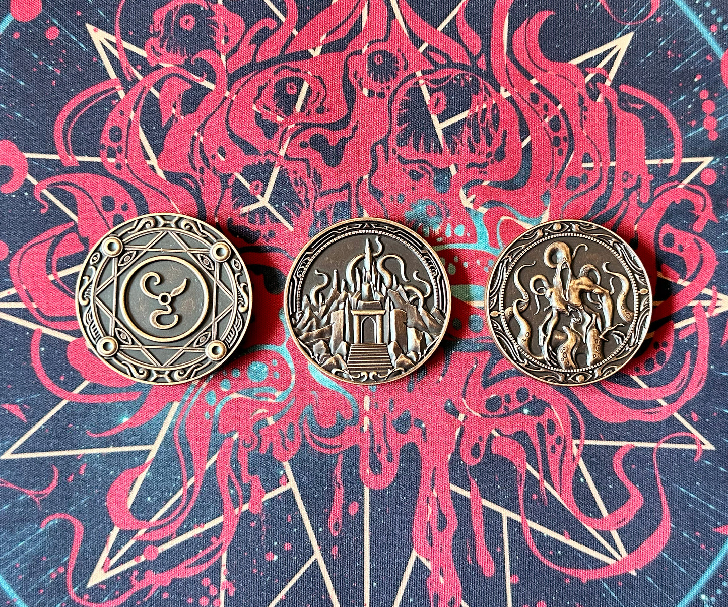The Hymn to Cthulhu Collectible Metal Coins