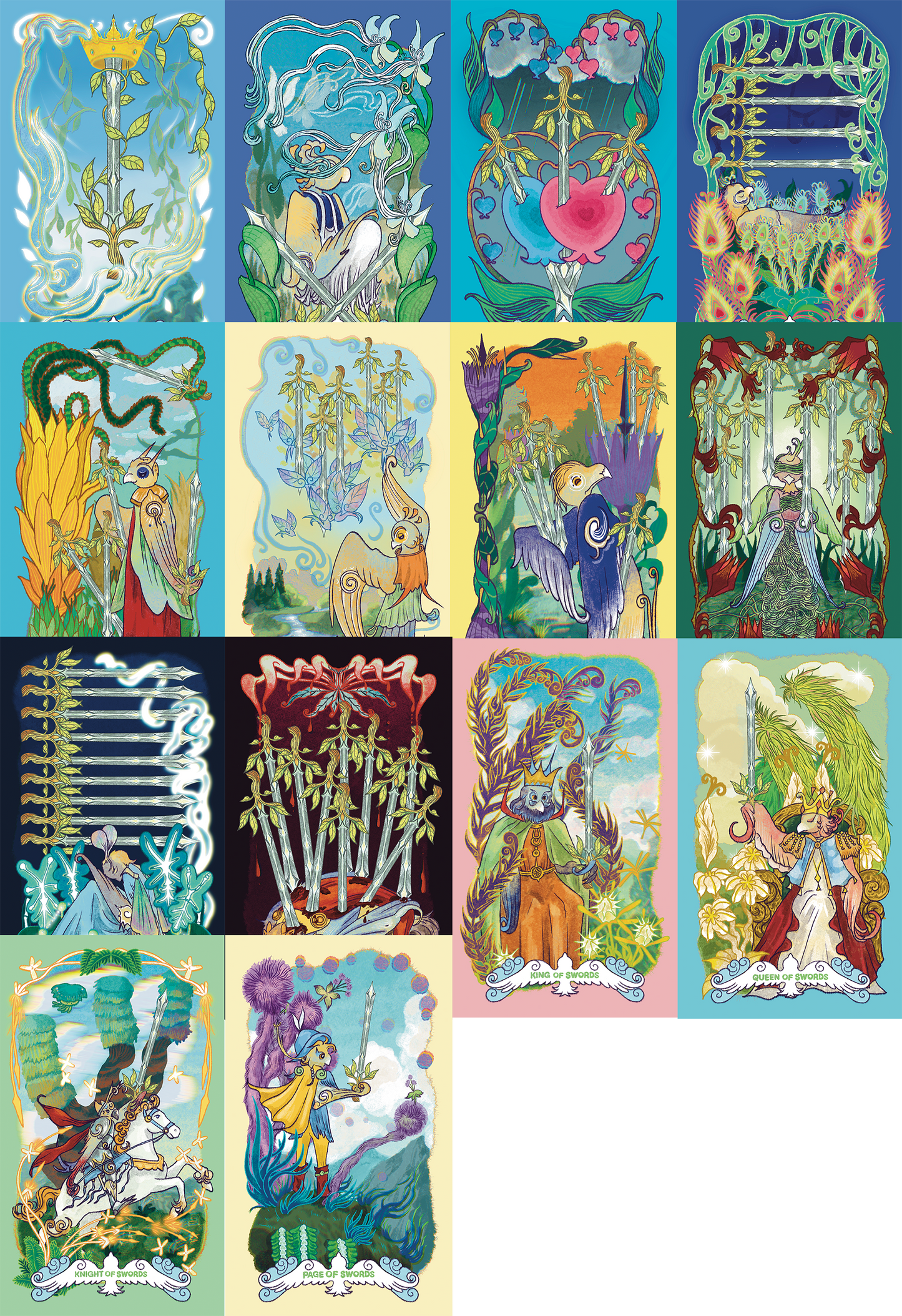 Exotic Flora Tarot