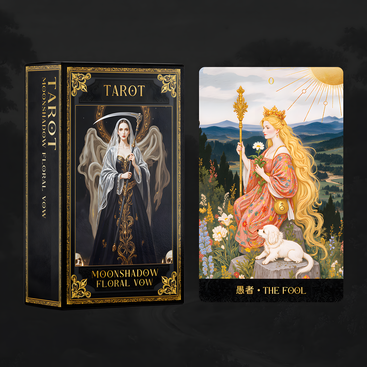 Moonshadow Floral Vow Tarot