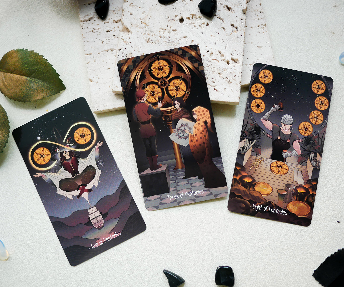 Stars Lighting Up the Night Tarot