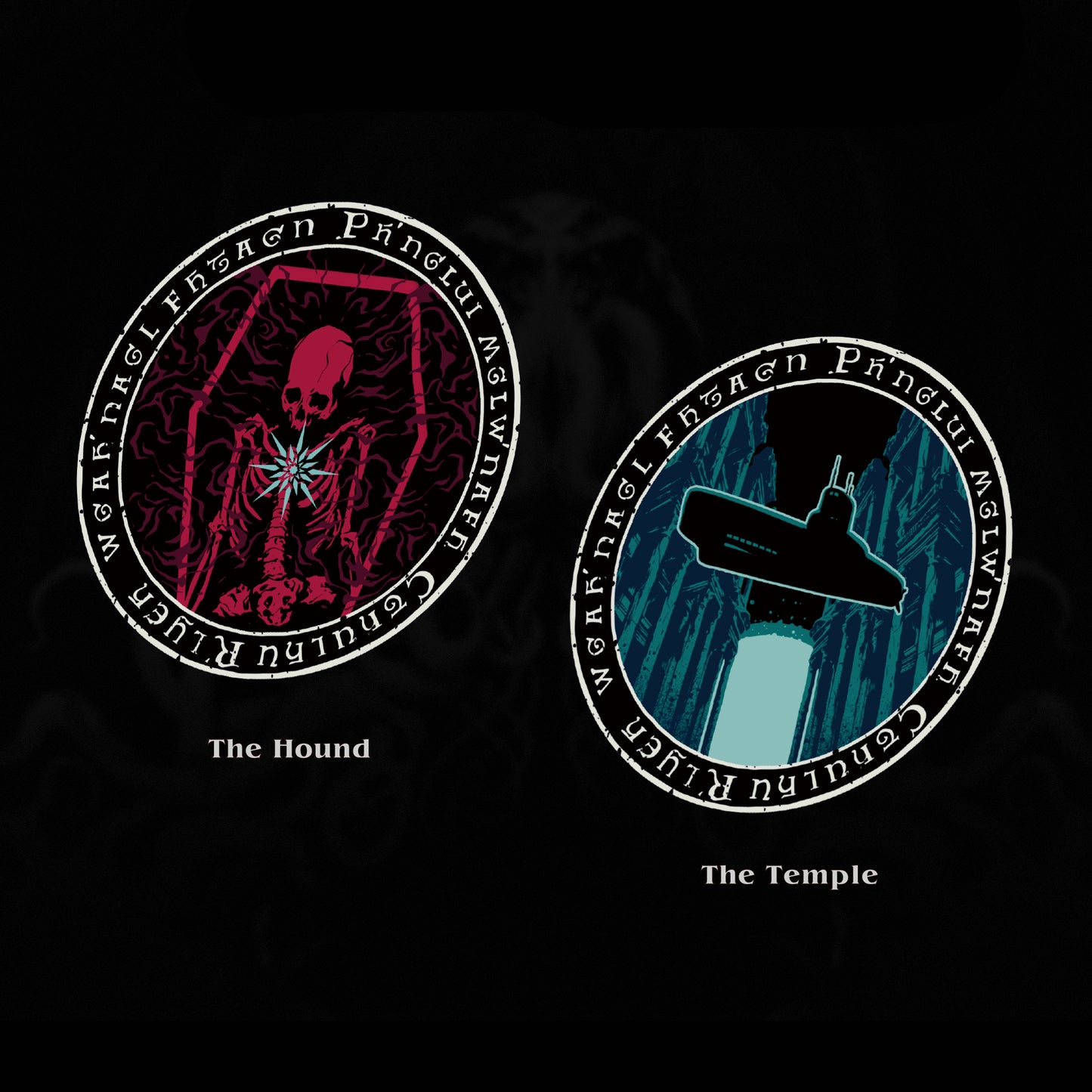 Pages on Glue Cthulhu Mythos PVC Vinyl Stickers