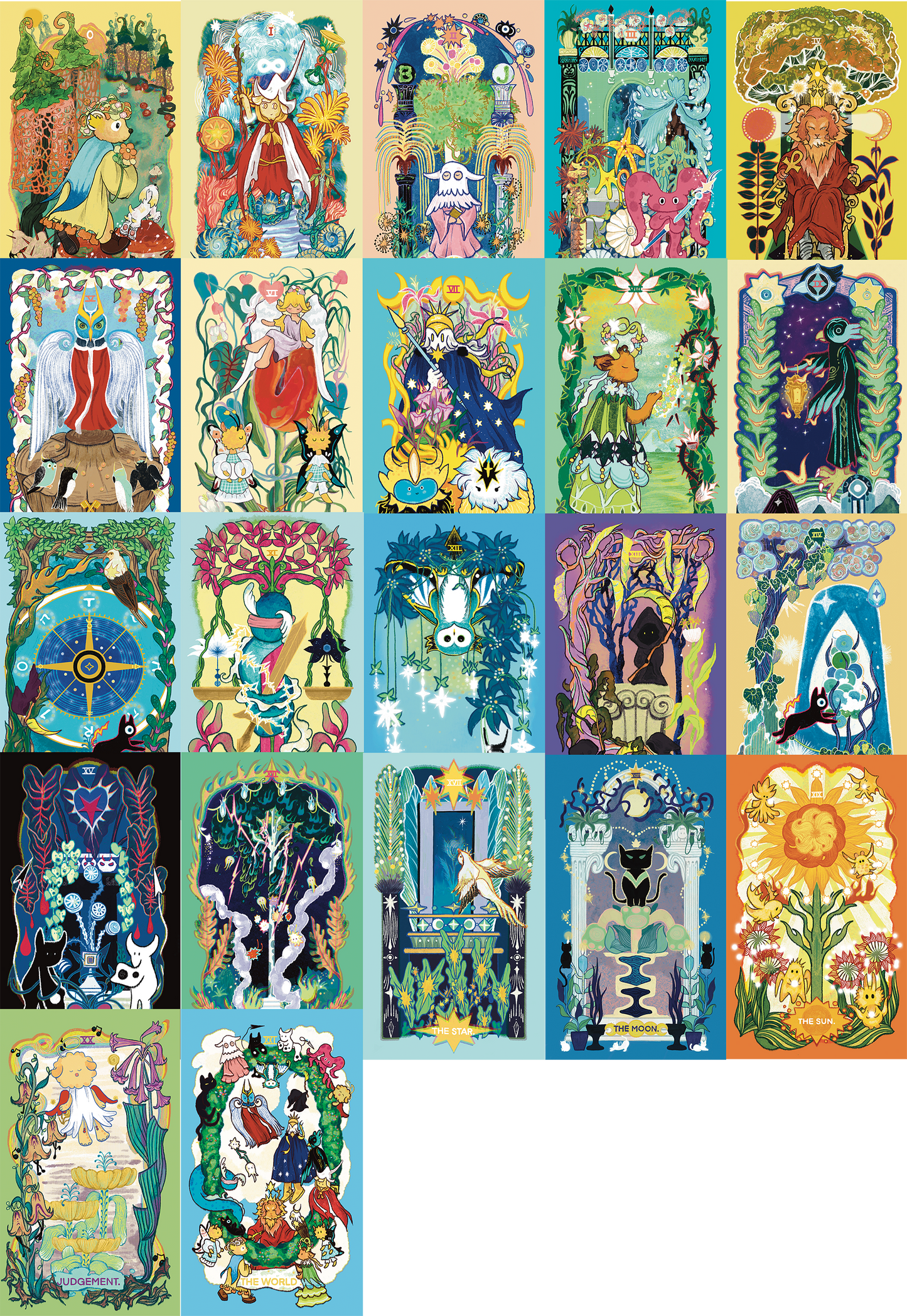 Exotic Flora Tarot