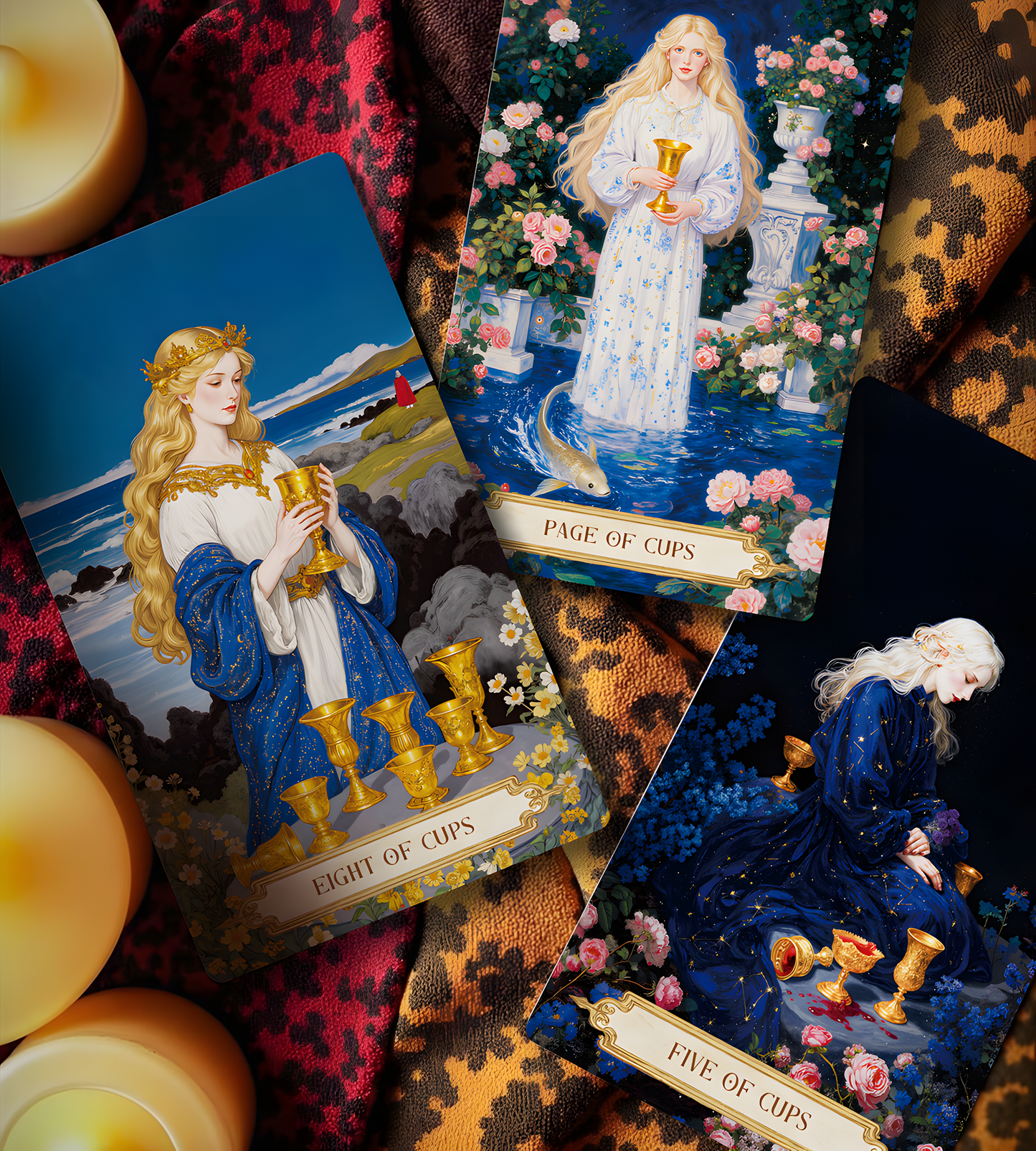 Moonshadow Floral Vow Tarot