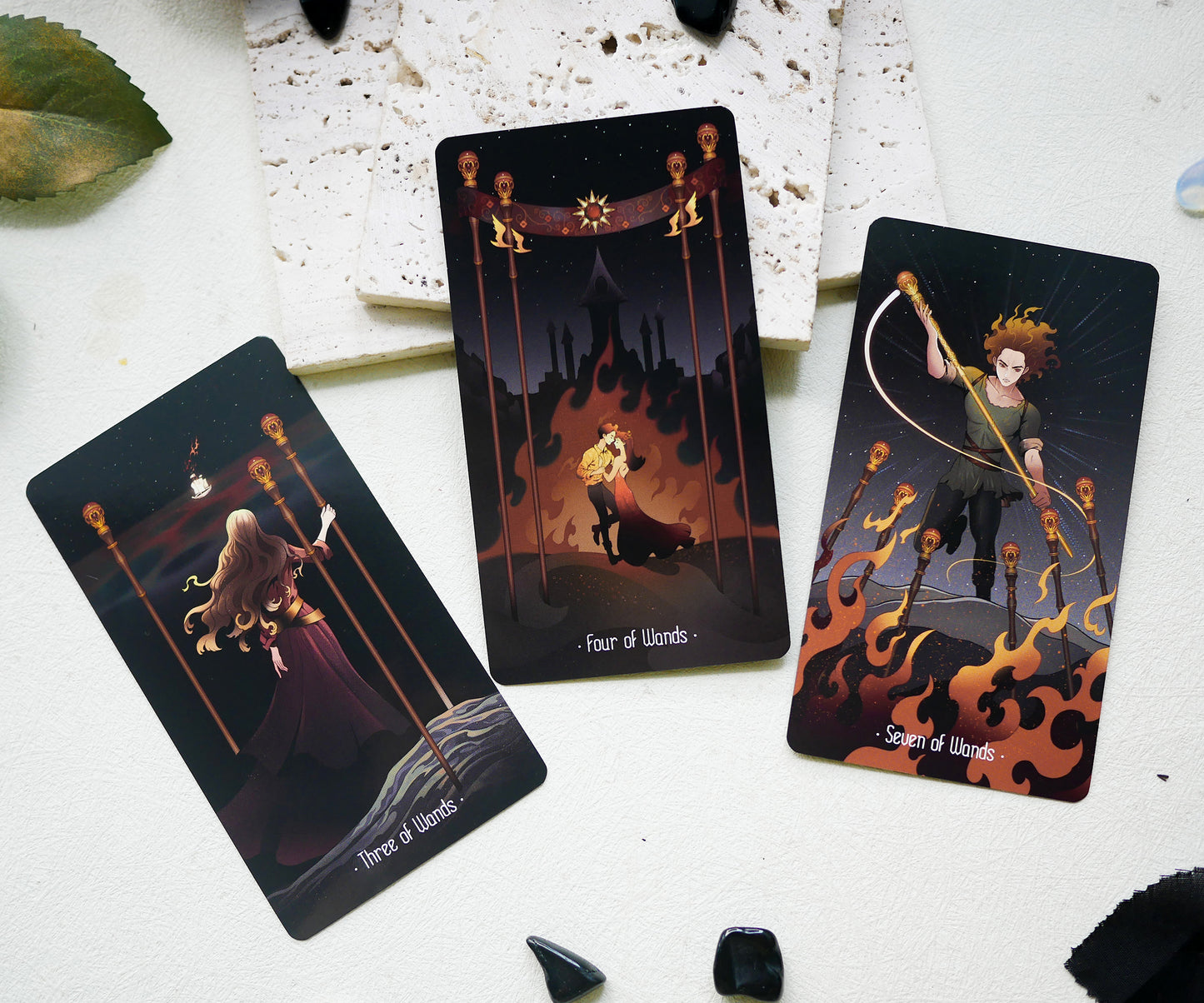 Stars Lighting Up the Night Tarot