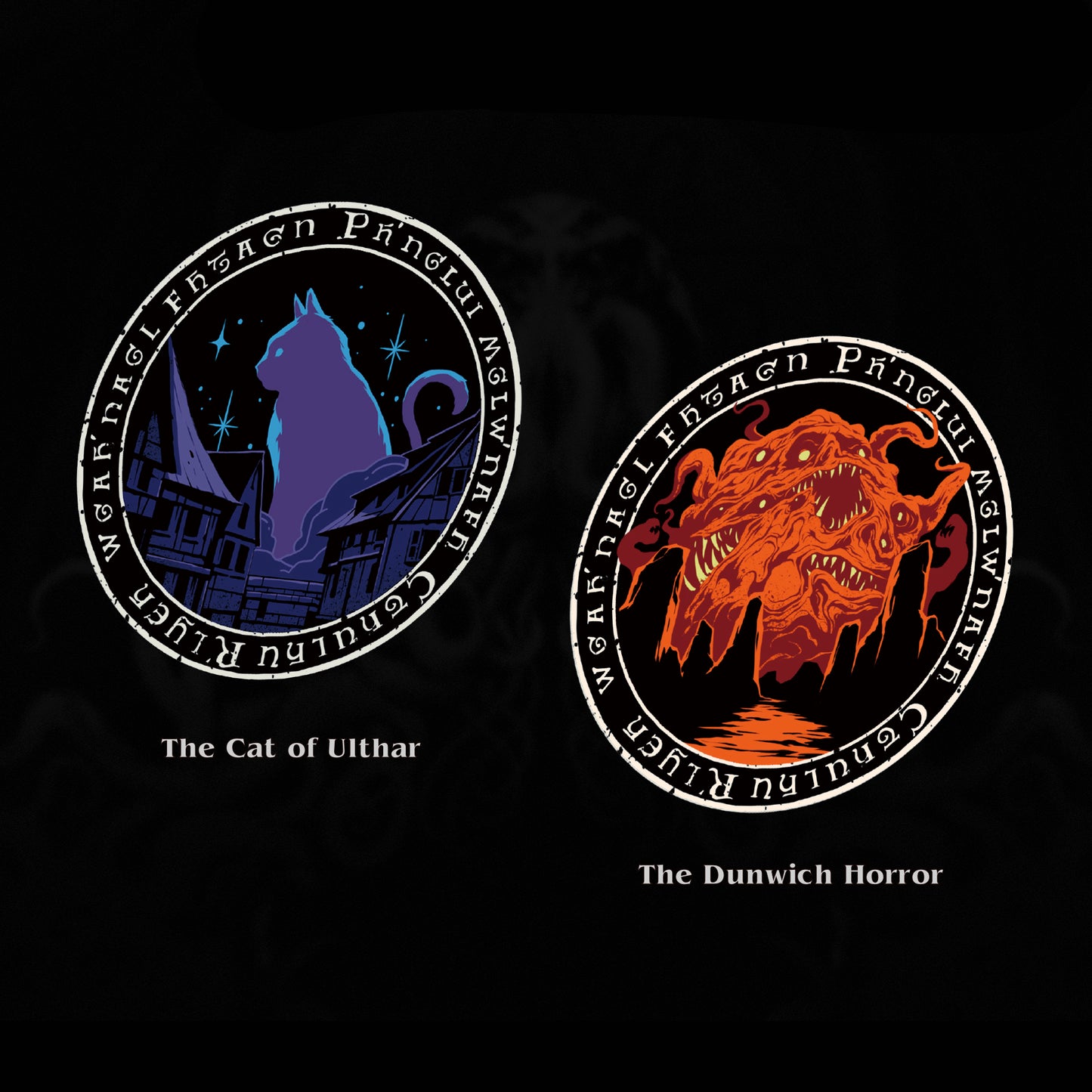 Pages on Glue Cthulhu Mythos PVC Vinyl Stickers