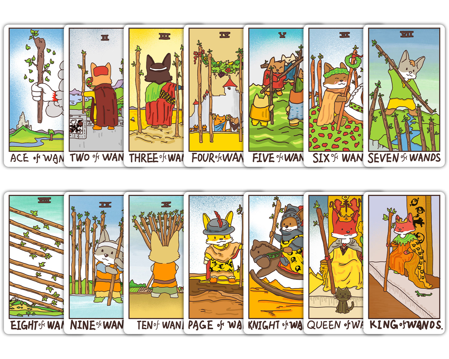 Fox Fairy Goddess Tarot