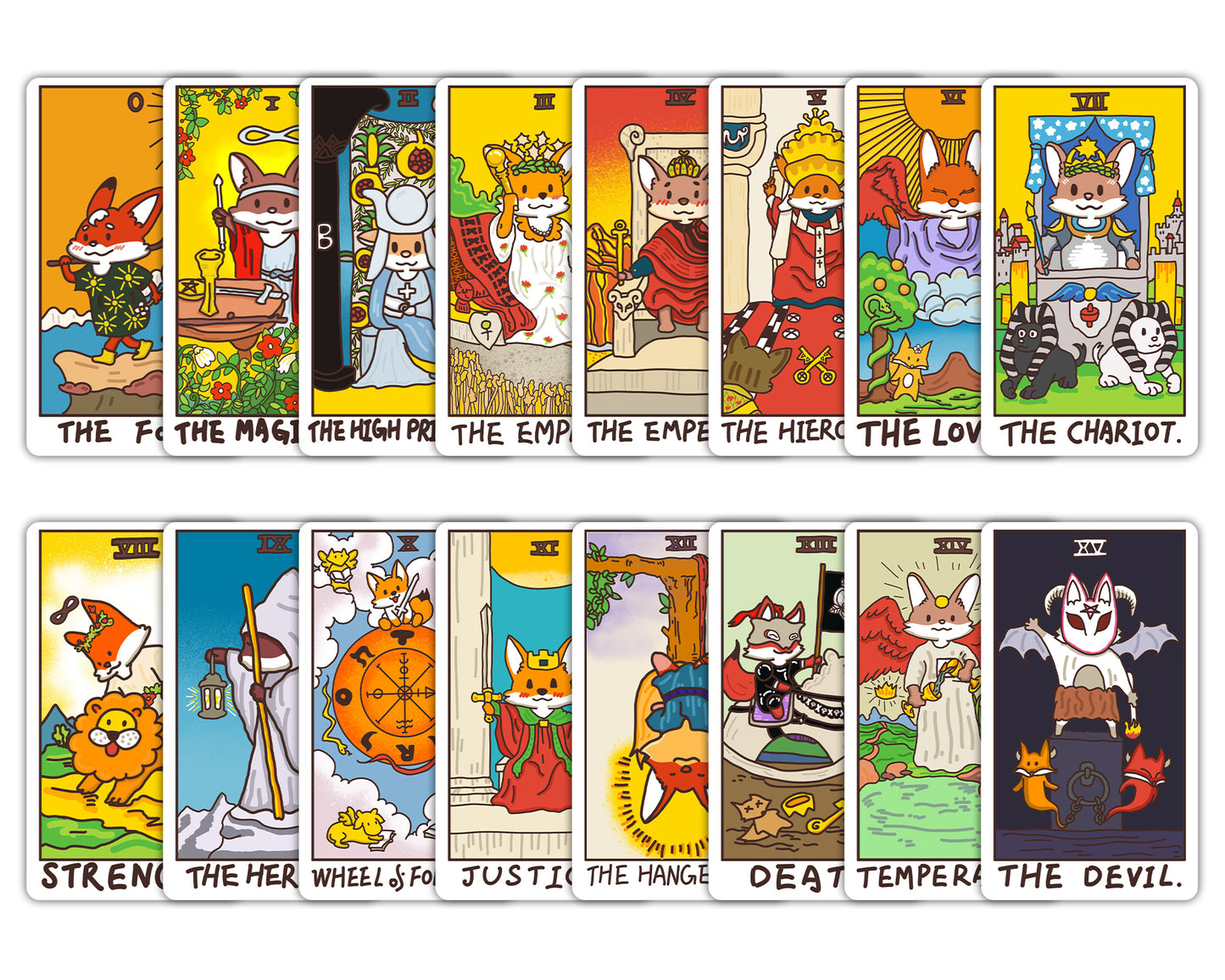 Fox Fairy Goddess Tarot