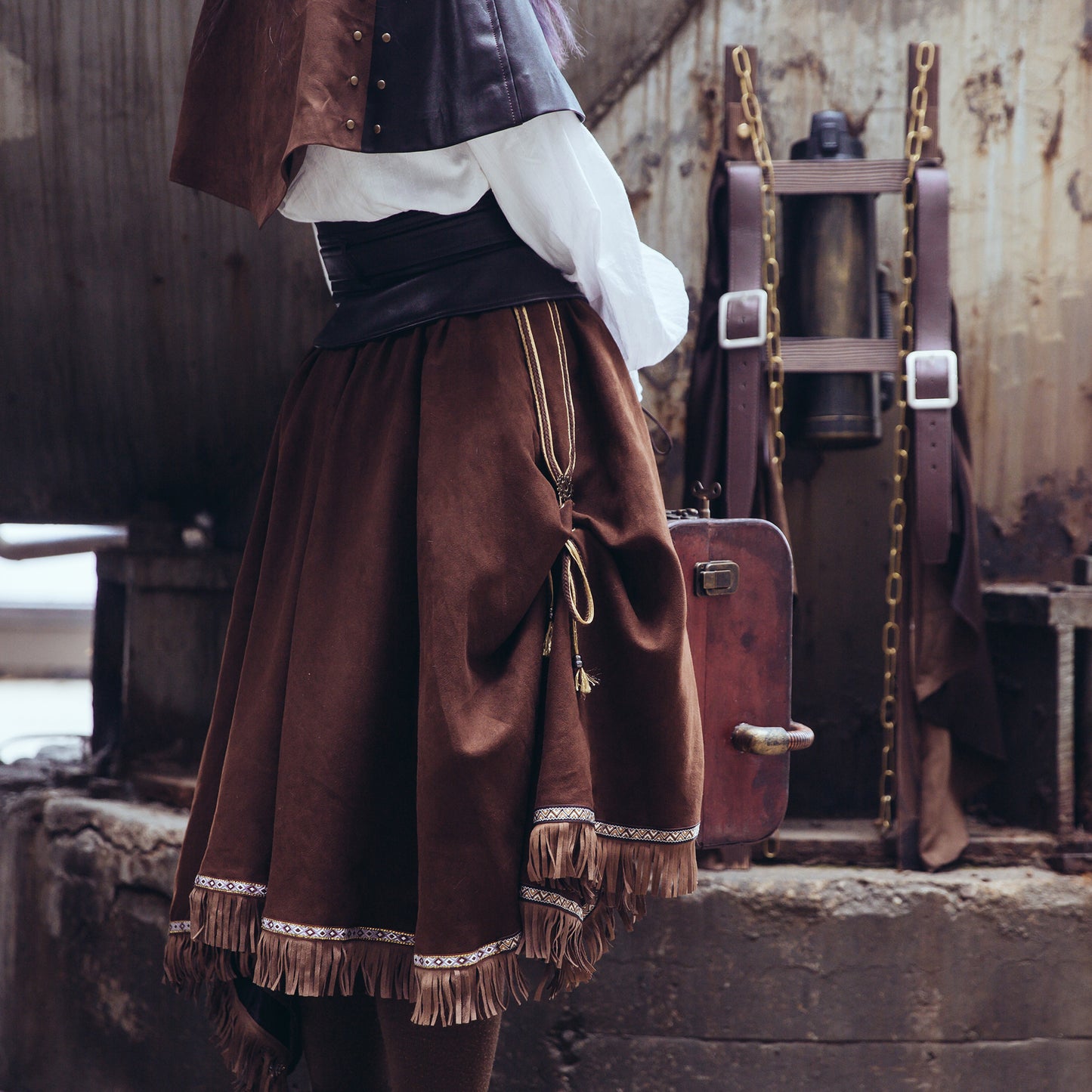 "The Boiler" Handcrafted Steampunk Travel Suitcase