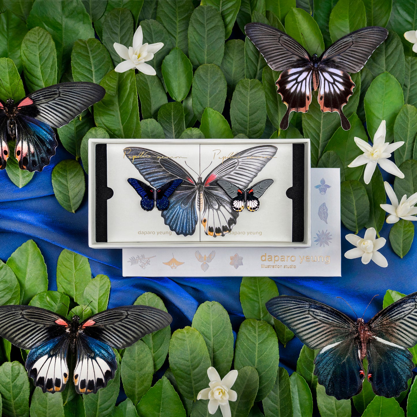 daparo Enamel Pins "The Butterfly Lovers"