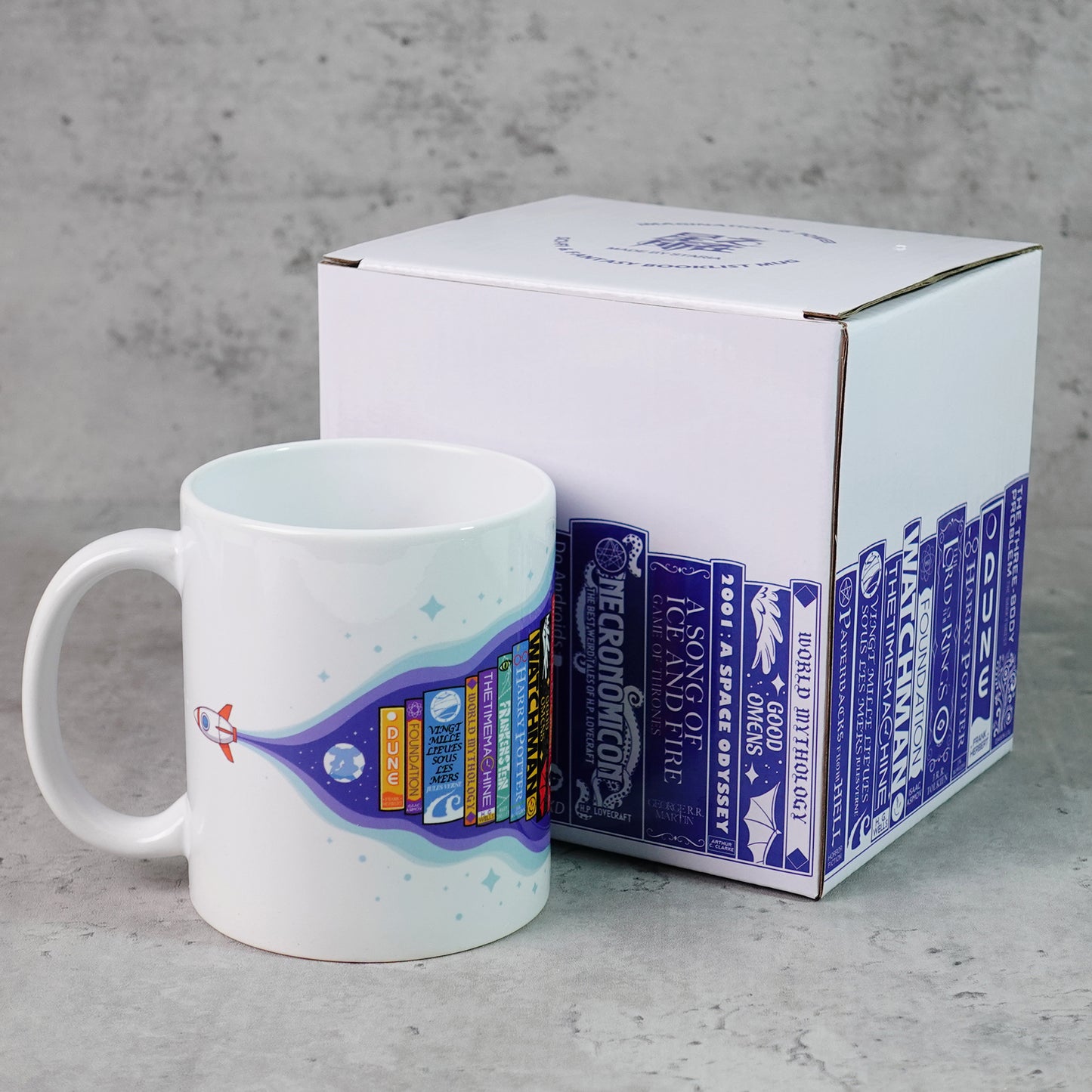 Sci-Fi & Fantasy Booklist Mug