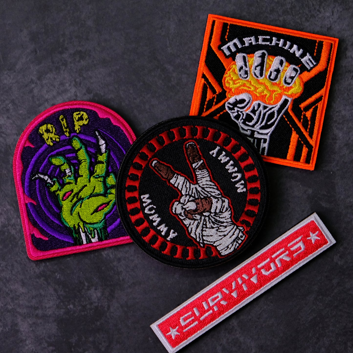 Doomsday Survivors Embroidered Patches