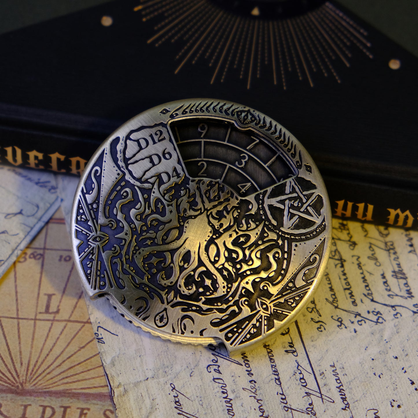 The Dream Wheel of R'lyeh 7-in-1 Cthulhu Roulette Dice