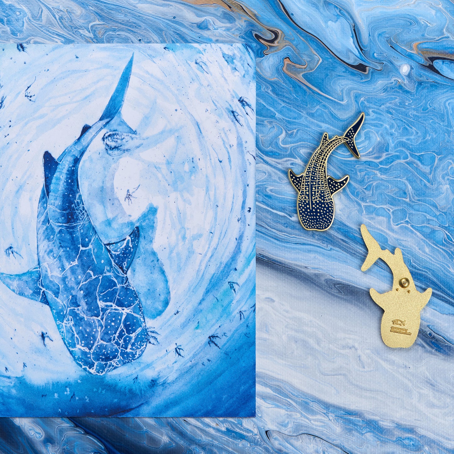 daparo Enamel Pins "Giants of the Deep"