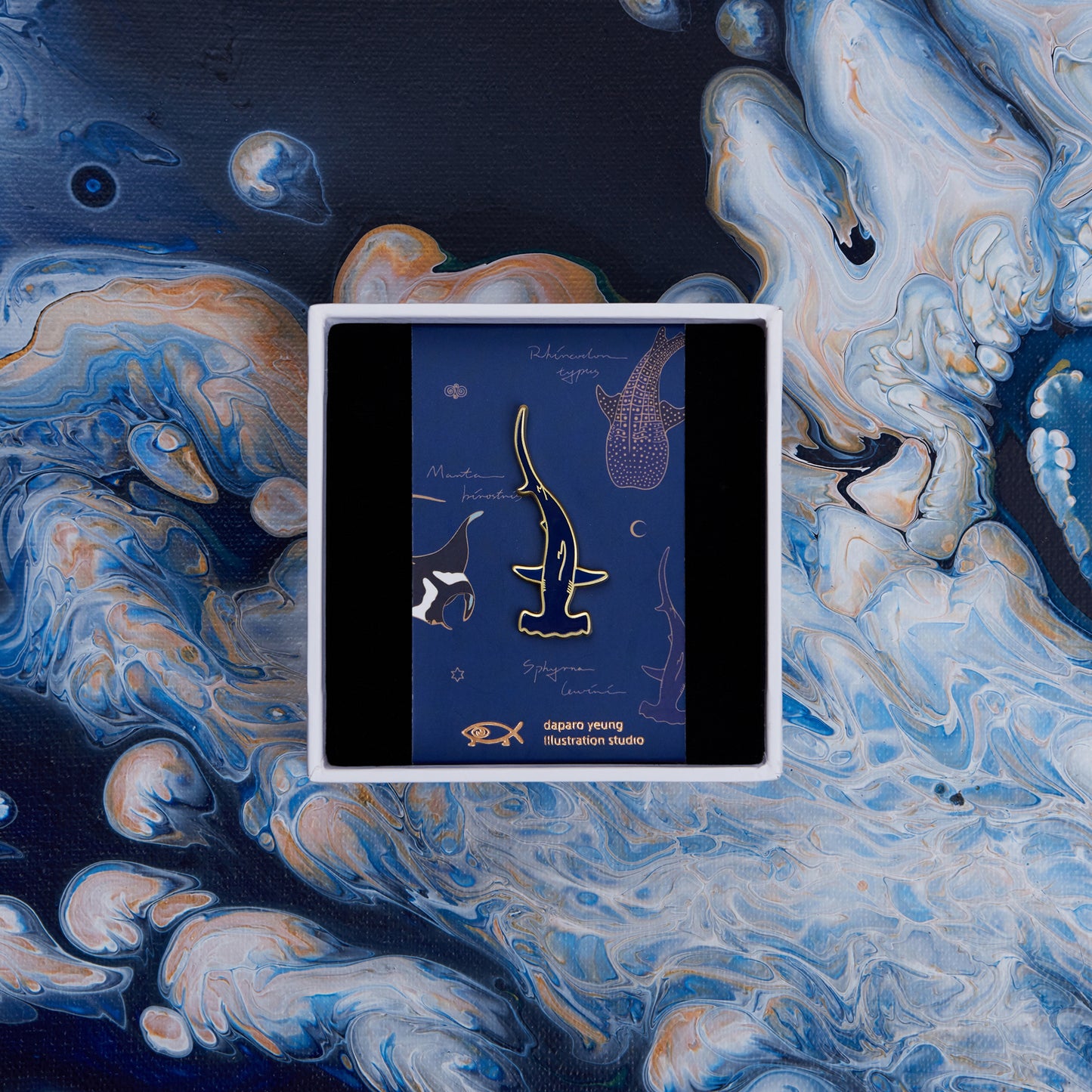 daparo Enamel Pins "Giants of the Deep"