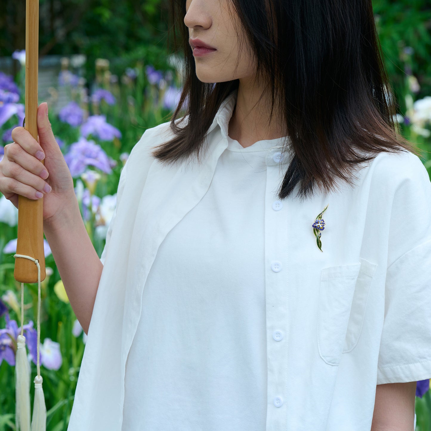 daparo Enamel Pins "Daparo Iris"