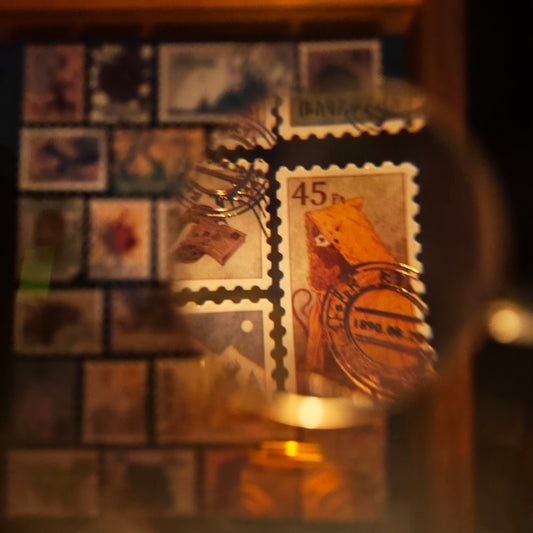 Abyssal Dispatch Cthulhu Mythos Postage Stamp Stickers