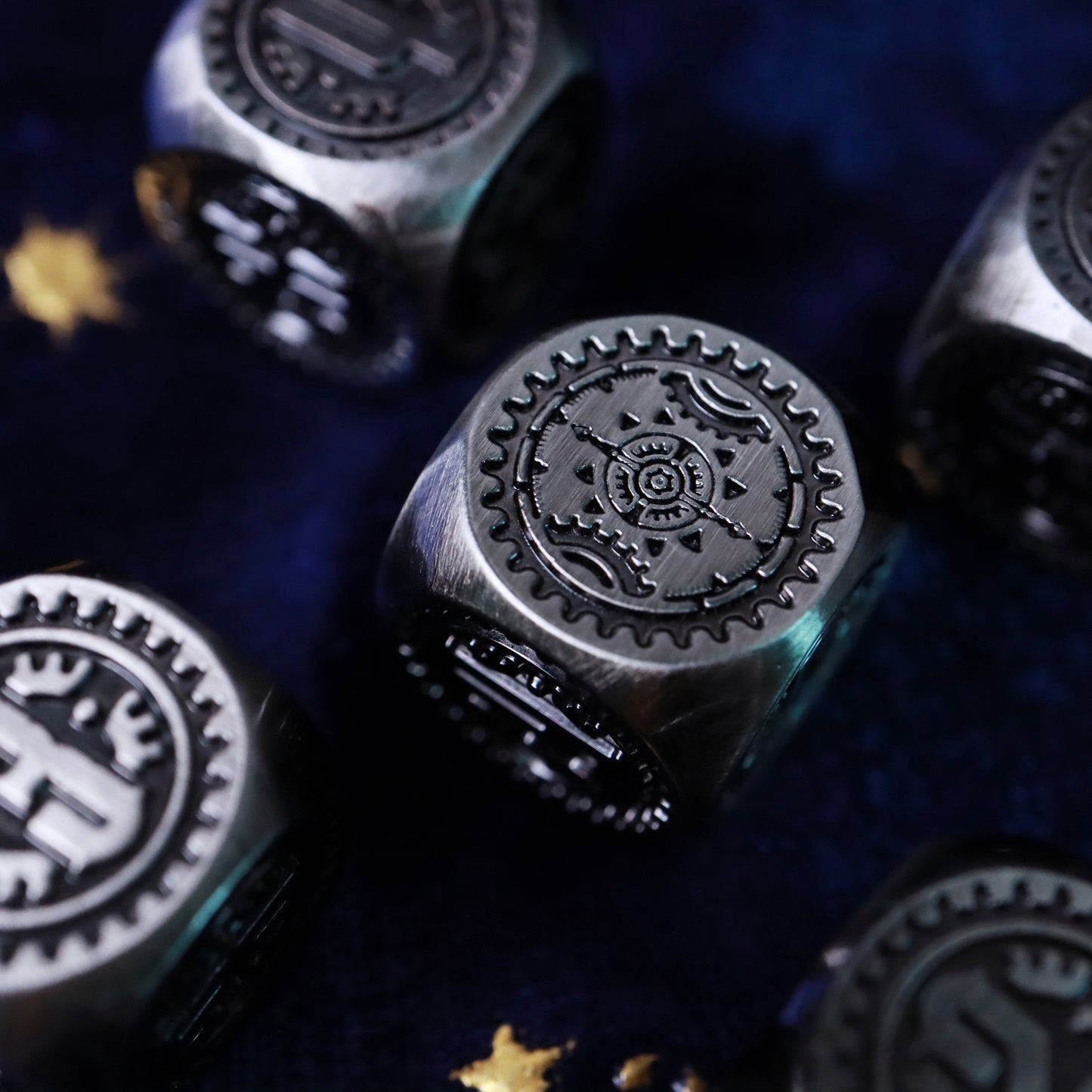 Dreamgear Steampunk D6 Metal Dice