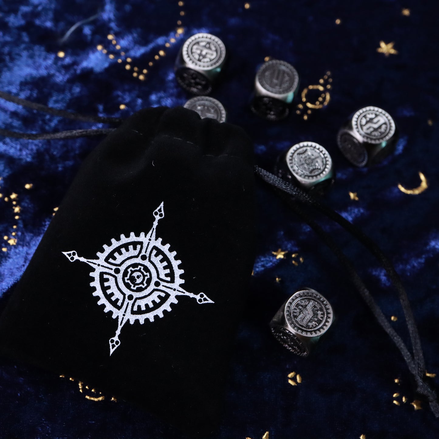 Dreamgear Steampunk D6 Metal Dice