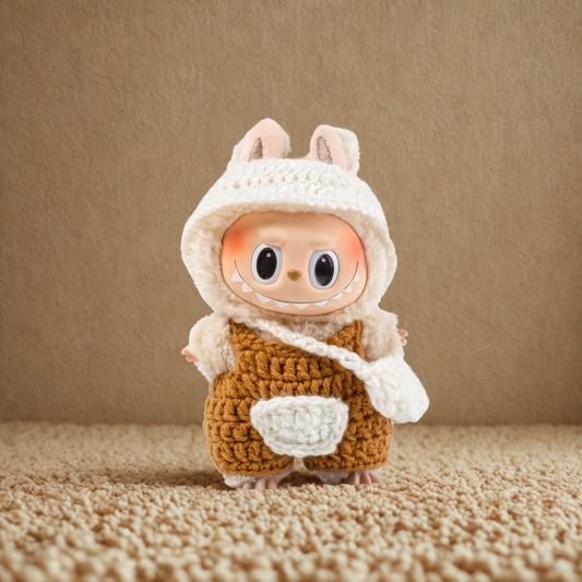 Handmade Clothes for Labubu & 15-17 cm Dolls "Winter Mode"