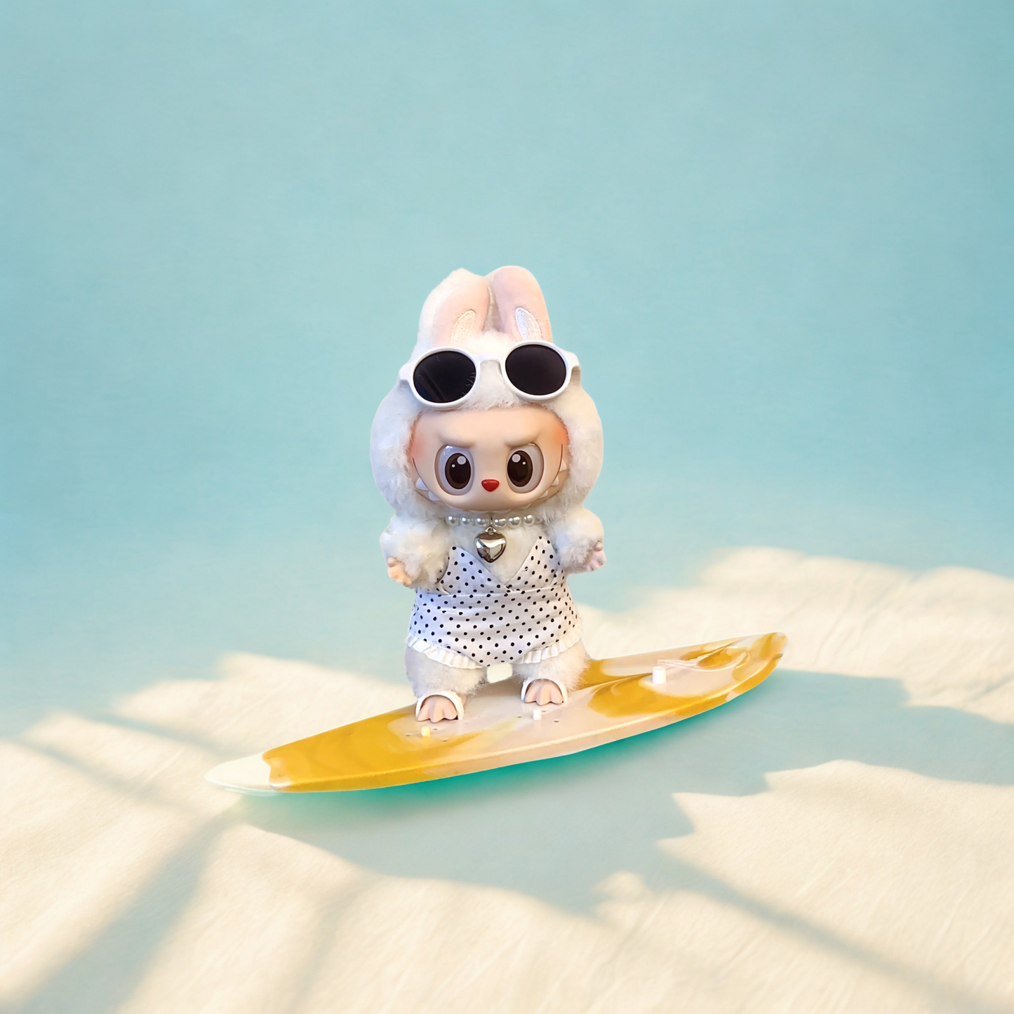 Handmade Clothes for Labubu & 15-17 cm Dolls "Wave Ready"