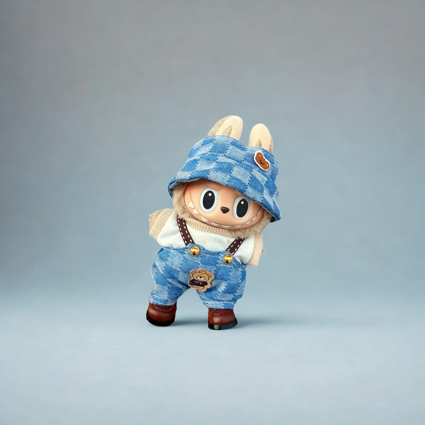 Handmade Clothes for Labubu & 15-17 cm Dolls "Fashion o'Clock"