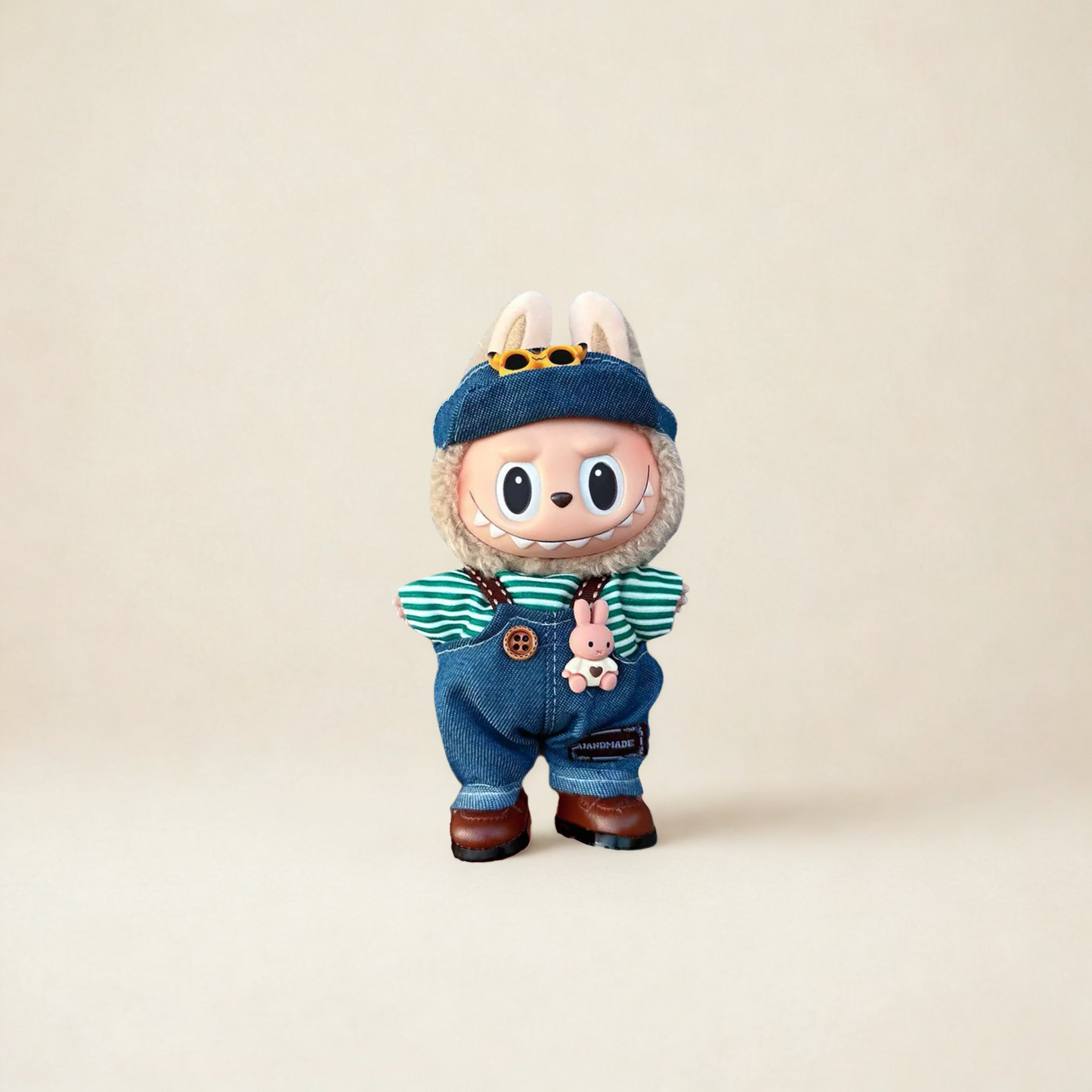 Handmade Clothes for Labubu & 15-17 cm Dolls "Fashion o'Clock"