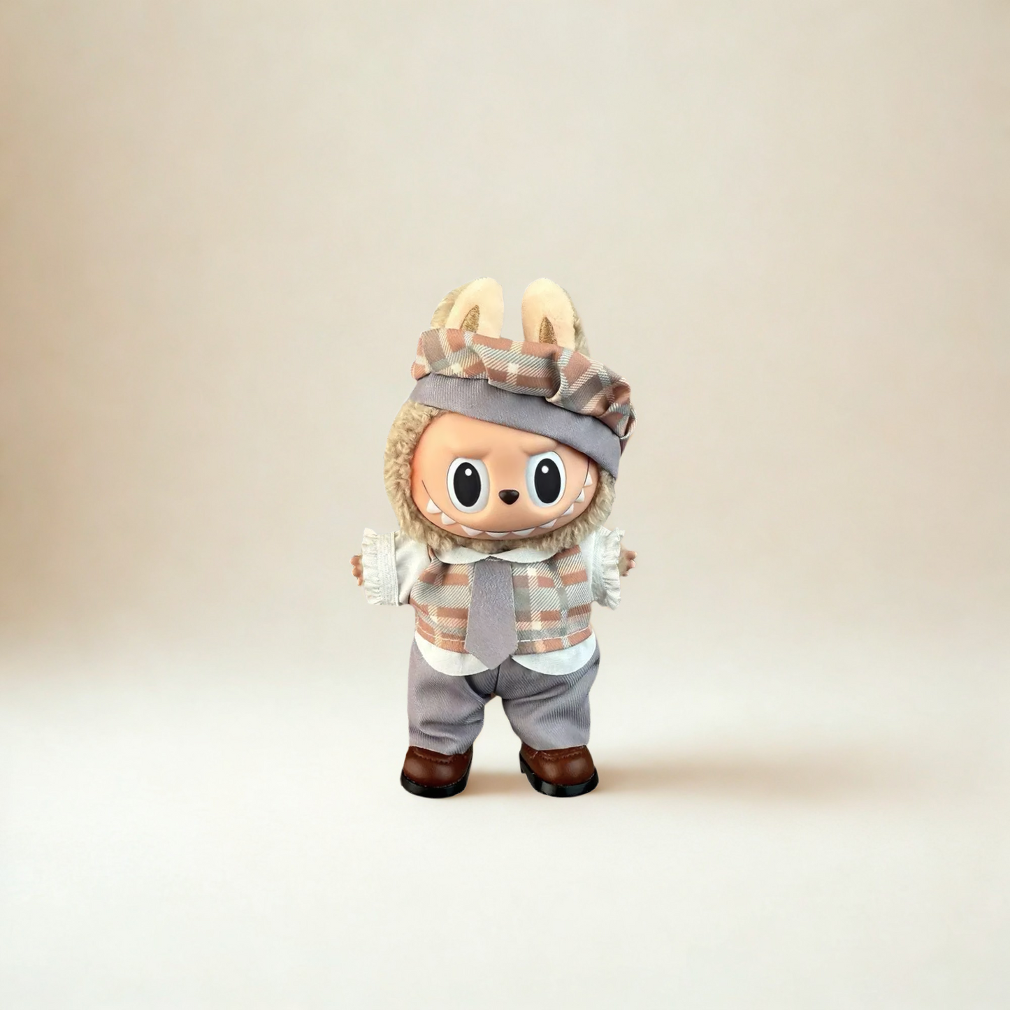 Handmade Clothes for Labubu & 15-17 cm Dolls "Fashion o'Clock"