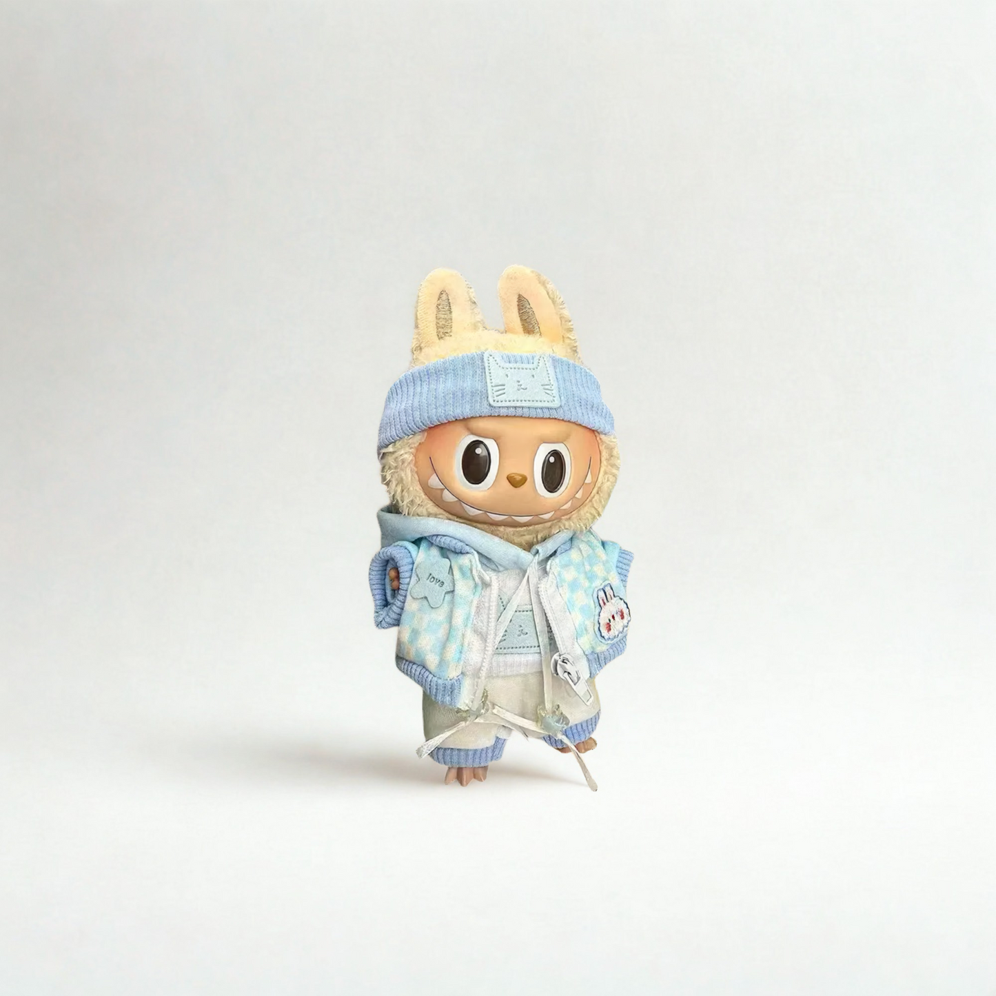 Handmade Clothes for Labubu & 15-17 cm Dolls "Fashion o'Clock"