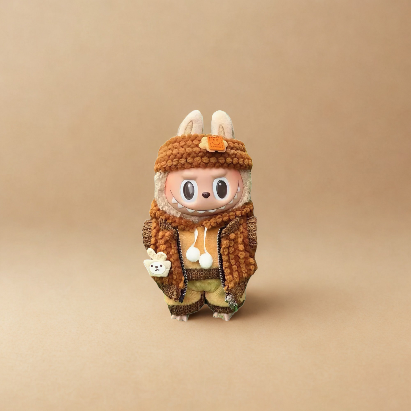Handmade Clothes for Labubu & 15-17 cm Dolls "Fashion o'Clock"