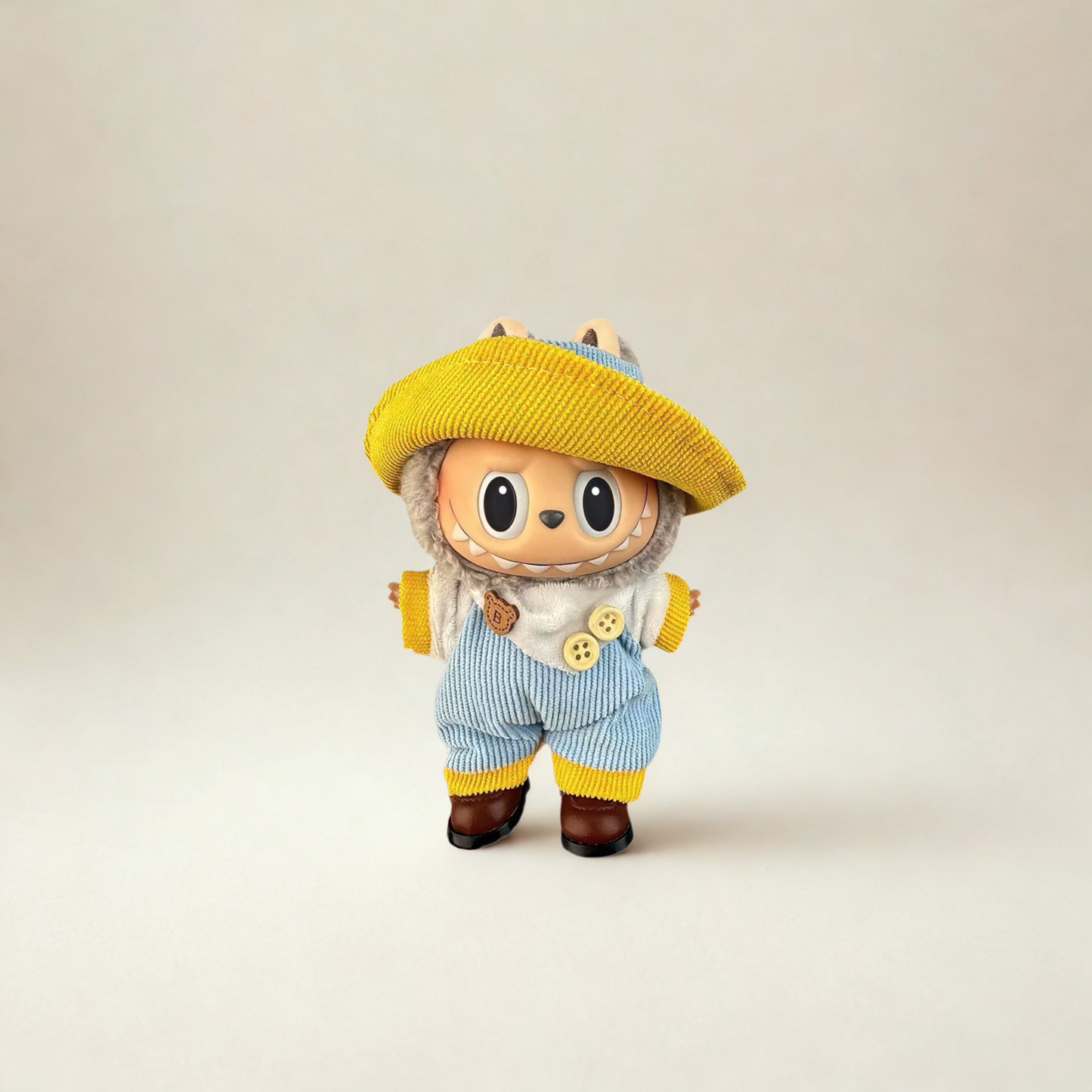 Handmade Clothes for Labubu & 15-17 cm Dolls "Fashion o'Clock"