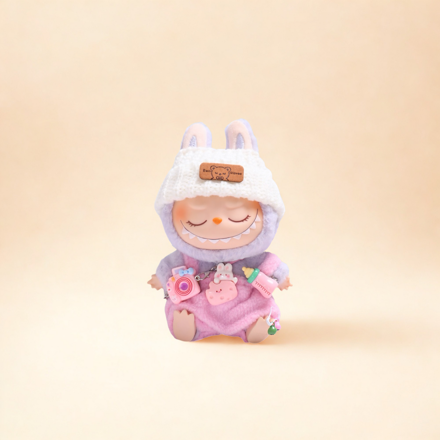 Handmade Clothes for Labubu & 15-17 cm Dolls "Hush Little One"