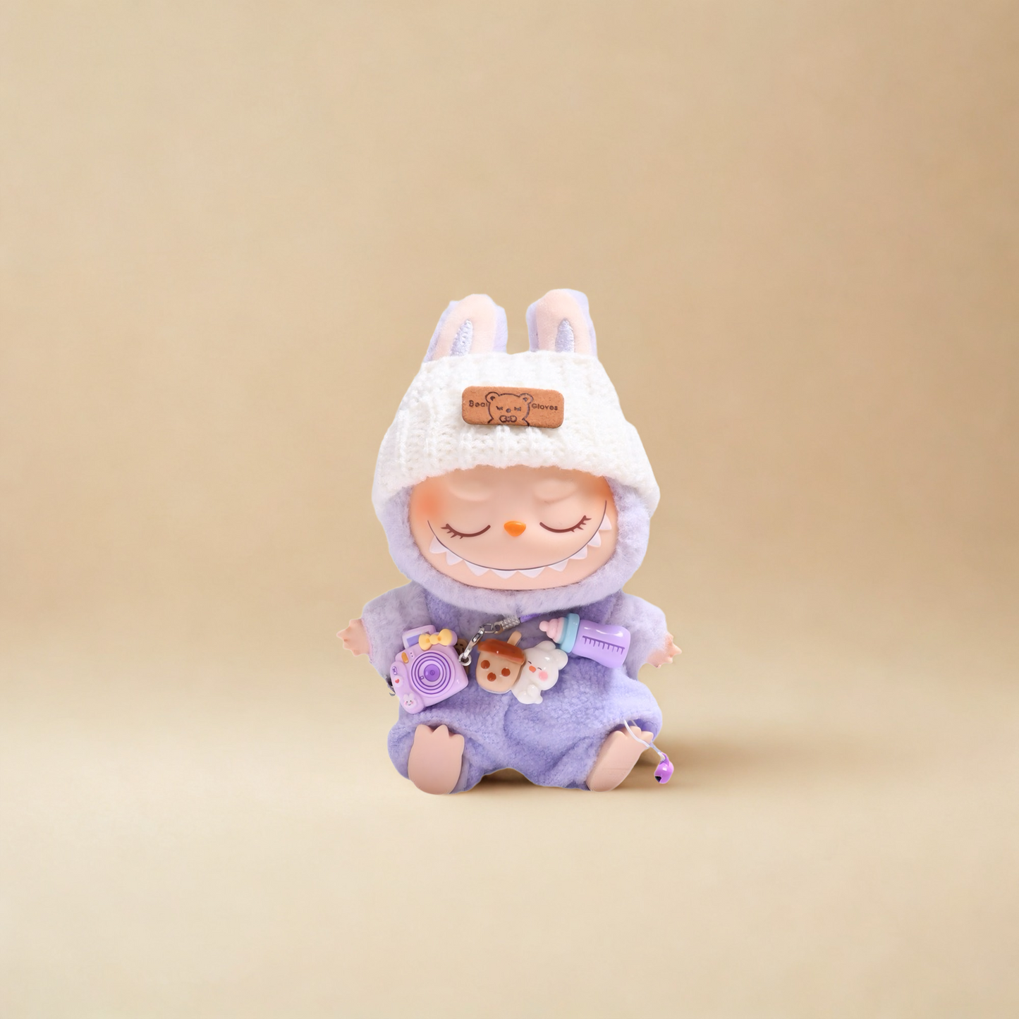 Handmade Clothes for Labubu & 15-17 cm Dolls "Hush Little One"