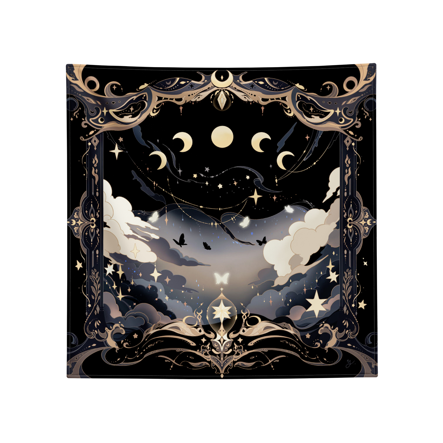 Mood Diary Tarot Cloth "Cloudscape"