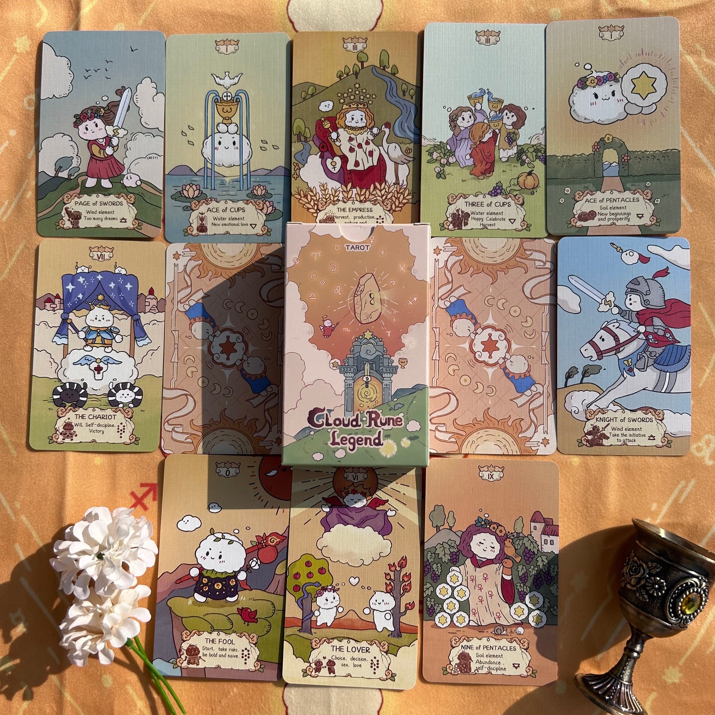 Cloud Rune Legend Tarot