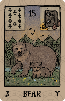 Akashic Eye Lenormand – Bear