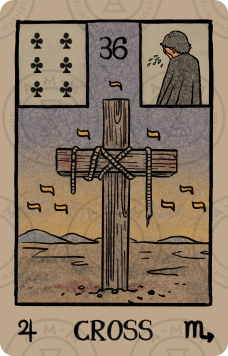 Akashic Eye Lenormand – Cross