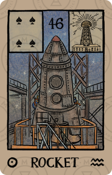 Akashic Eye Lenormand – Rocket